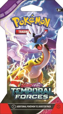 Sleeved Booster Pack Temporal Forces (English) - Pokemon TCG