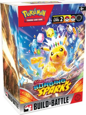 Build & Battle Box Surging Sparks (English) - Pokemon TCG