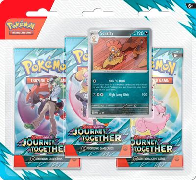 3-Pack Blister Journey Together (English) - Pokemon TCG