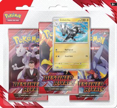 3-Pack Blister Destined Rivals (English) - Pokemon TCG