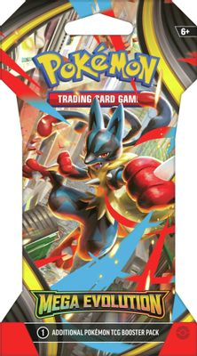 Sleeved Booster Pack Mega Evolution (English) - Pokemon TCG