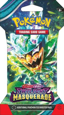 Sleeved Booster Pack Twilight Masquerade (English) - Pokemon TCG