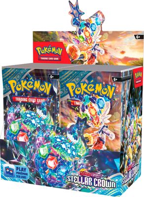 Booster Box Stellar Crown (English) - Pokemon TCG