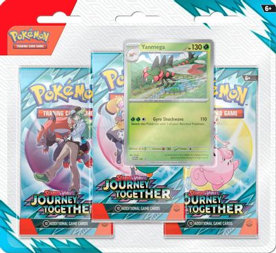 3-Pack Blister Journey Together (English) - Pokemon TCG