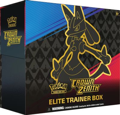 Elite Trainer Box Crown Zenith (English) - Pokemon TCG